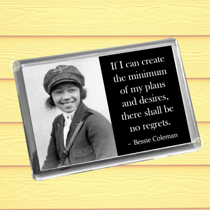 Bessie Coleman Fridge Magnet